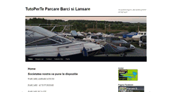 Desktop Screenshot of parcarebarci.ro